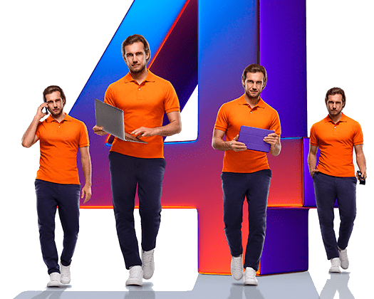 Великолепная четверка Ростелеком в КП Купавушка